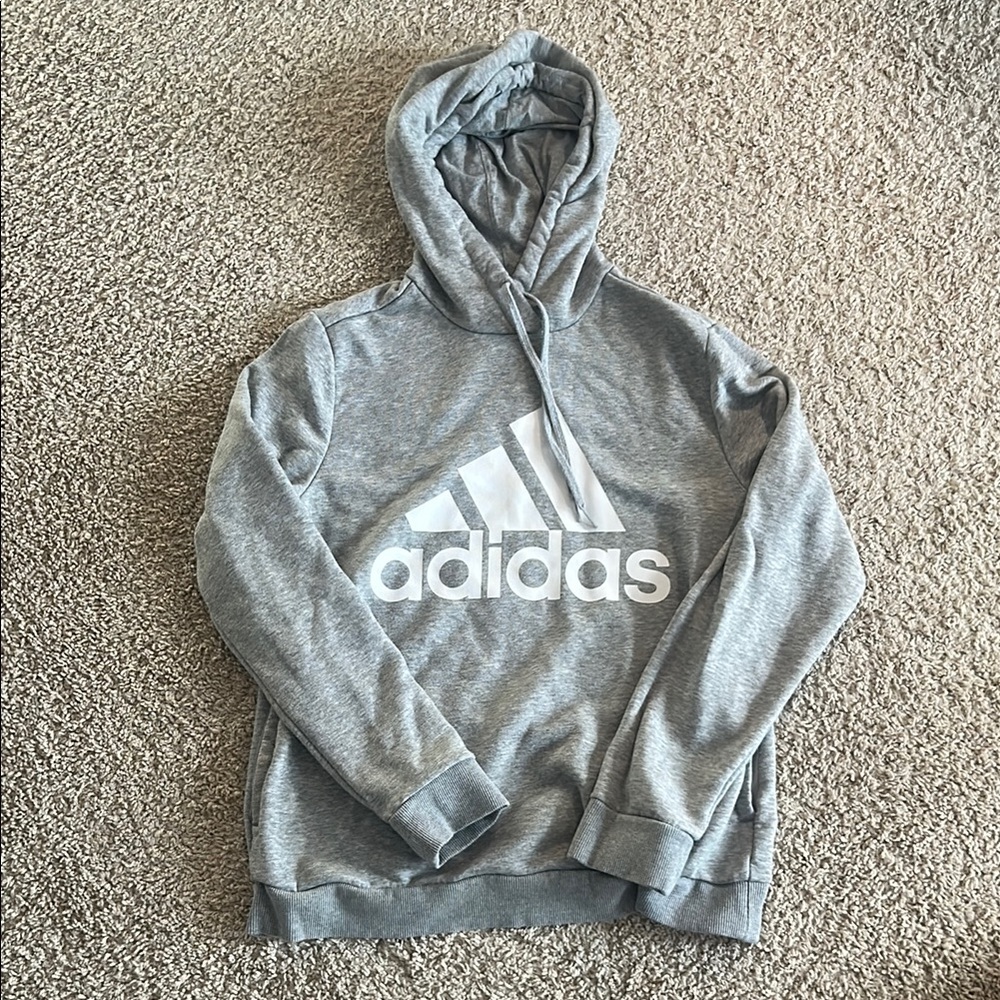 Adidas Women’s Grey Hoodie